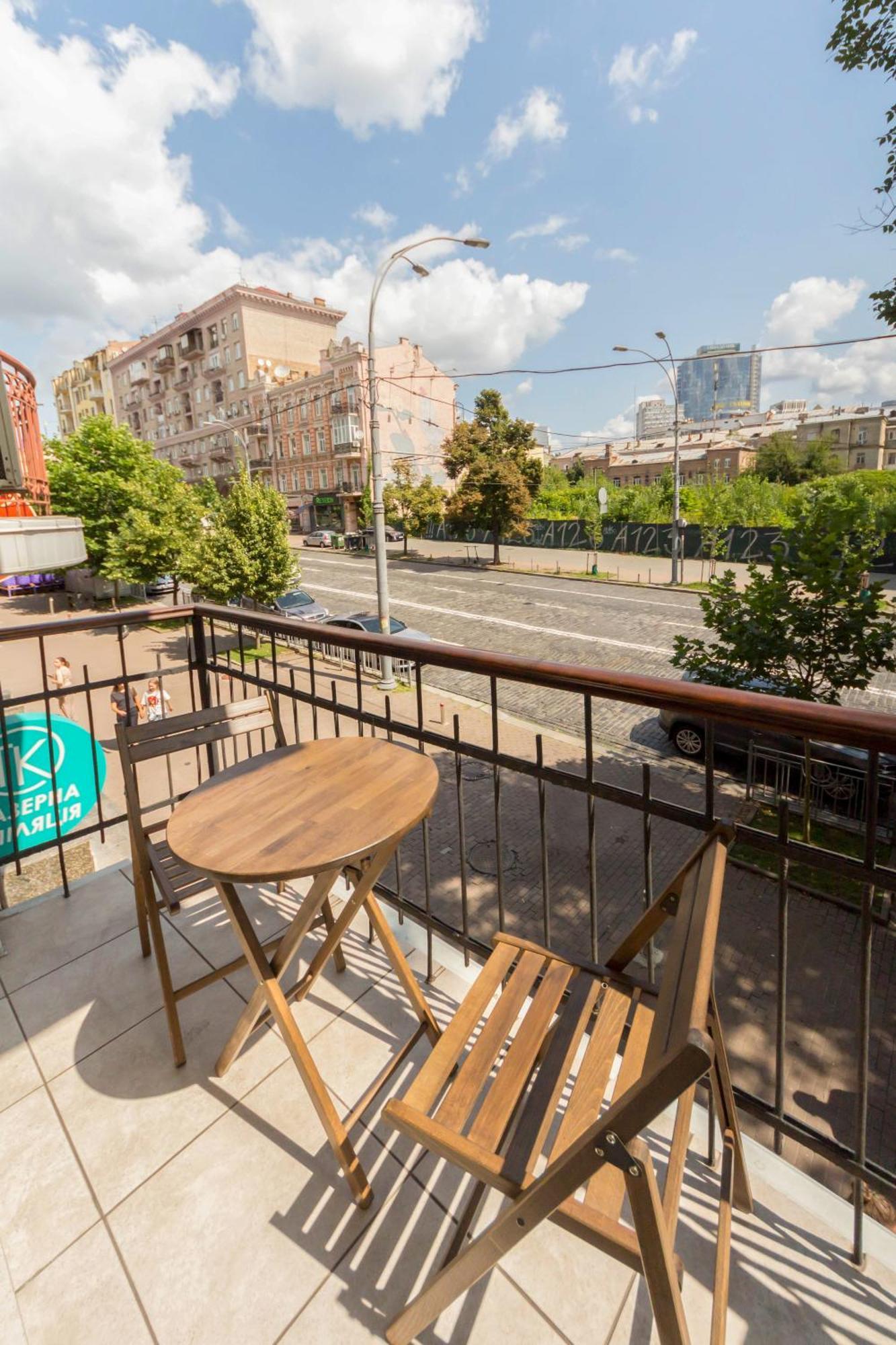 Scandinavian Design Apartment Balcony